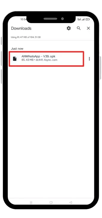 AN WhatsApp APK Download Install2 3
