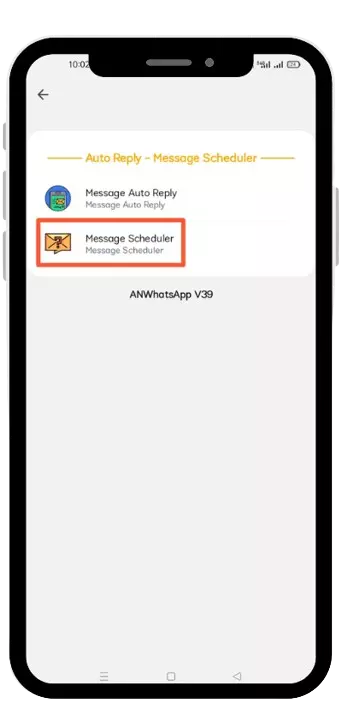 AN WhatsApp+4 APK Scheduler Message Feature Image